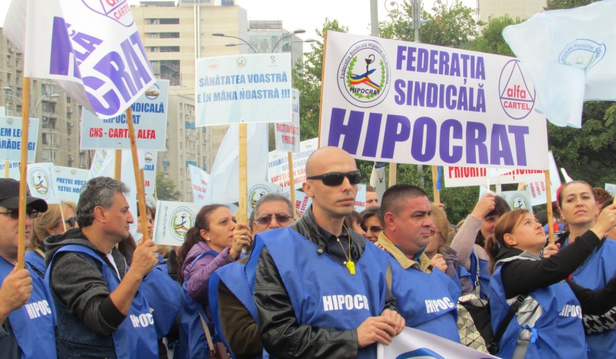 Protest Federatia Hipocrat